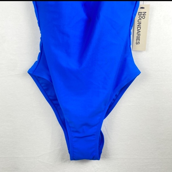 🌺 3/$25 🌺 No Boundaries | Women’s XS Royal Blue One Piece Bathing Suit | NWT | - Picture 4 of 9